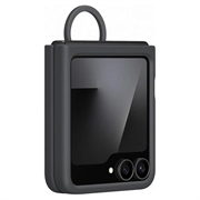Samsung Galaxy Z Flip7 FE Silicone Cover with Ring EF-PF741TBEGWW - Black