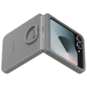Samsung Galaxy Z Flip6 Silicone Cover with Ring EF-PF741TJEGWW - Grey