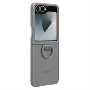 Samsung Galaxy Z Flip6 Silicone Cover with Ring EF-PF741TJEGWW - Grey