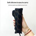 Silicone Facial Beauty Device / LED Light Therapy Face and Neck Mask - Black