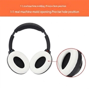 Silicone Protective Earpad Covers for Sony WH-1000XM3/WH-1000XM4 On-Ear Headphones - White