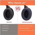 Silicone Protective Earpad Covers for Sony WH-1000XM3/WH-1000XM4 On-Ear Headphones - Dark Blue