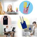 Silicone Stick-On Card Holder for Smartphones - Black