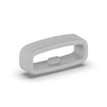 Silicone Watch Band Keeper / Strap Holder - Grey