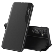 Samsung Galaxy A17 Smart Clear View Flip Case - Black