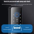 Smart Electronic Door Lock with Fingerprint, Password, IC Card and Tuya App Control - 17cm Lock Body
