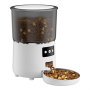 Smart WiFi Automatic Food Dispenser for Dogs and Cats - 4l - White