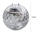 Solar Floating Pool Globe Light with Warm Yellow Light - IP65, 11cm Size