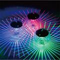Solar Floating Pool Globe Light with Warm Yellow Light - IP65, 11cm Size