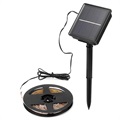 Solar LED Strip Light with 2 Working Modes - 3m - Colorful