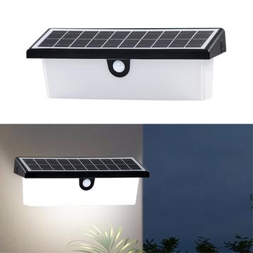 Solar Motion Sensor Wall Light YH0617-PIR - Cool White