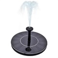 Solar Powered Floating Fountain Pump - Black