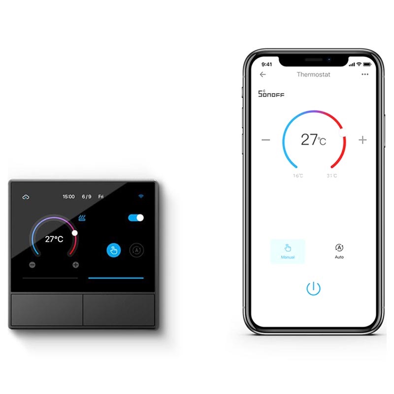 Sonoff NSPanel Smart Home Control Panel - EU - Black