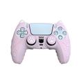 Sony PlayStation 5 DualSense Cat Ears Silicone Case with Thumb Caps - Pink
