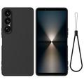 Sony Xperia 1 VII Liquid Silicone Case with Hand Strap