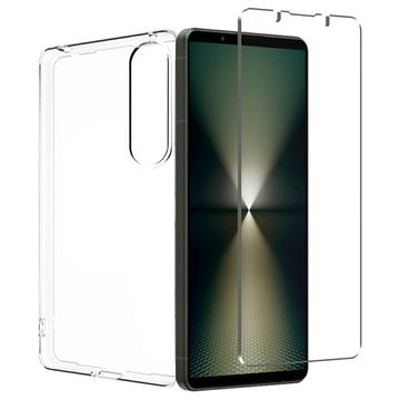 Sony Xperia 1 VII Saii 2-in-1 TPU Case & Tempered Glass Screen Protector