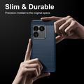 Sony Xperia 1 VIII Brushed TPU Case - Carbon Fiber - Blue