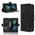 Sony Xperia 1 VIII Cardholder Wallet Case - Black