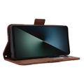 Sony Xperia 1 VIII Cardholder Wallet Case - Brown