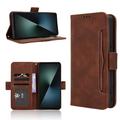 Sony Xperia 1 VIII Cardholder Wallet Case - Brown