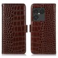 Sony Xperia 1 VIII Crocodile Series Wallet Leather Case with RFID