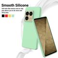 Sony Xperia 1 VIII Liquid Silicone Case with Hand Strap - Green