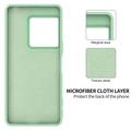 Sony Xperia 1 VIII Liquid Silicone Case with Hand Strap - Green