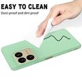 Sony Xperia 1 VIII Liquid Silicone Case with Hand Strap - Green