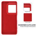 Sony Xperia 1 VIII Liquid Silicone Case with Hand Strap - Red