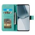 Sony Xperia 1 VIII Mandala Wallet Case with Wrist Strap - Mint Green