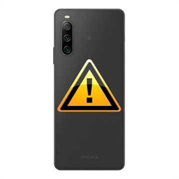 Sony Xperia 10 II Battery Cover Repair - Black