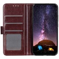 Sony Xperia 10 III, Xperia 10 III Lite Wallet Case with Stand Feature - Brown