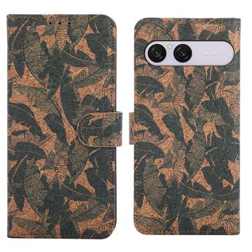 Sony Xperia 10 VIII Bohemian Wallet Case - Autumn Leaves