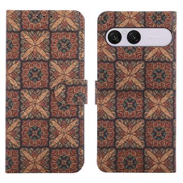 Sony Xperia 10 VIII Bohemian Wallet Case - Hearts
