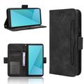 Sony Xperia 10 VIII Cardholder Wallet Case - Black