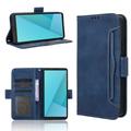 Sony Xperia 10 VIII Cardholder Wallet Case - Blue