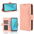 Sony Xperia 10 VIII Cardholder Wallet Case - Pink