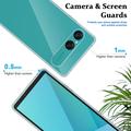 Sony Xperia 10 VIII TPU Case w/ 2x Tempered Glass Screen Protector - Clear