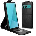 Sony Xperia 10 VIII Vertical Flip Case with Stand - Black