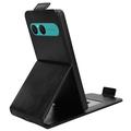 Sony Xperia 10 VIII Vertical Flip Case with Stand - Black