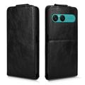 Sony Xperia 10 VIII Vertical Flip Case with Stand - Black