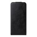 Sony Xperia 10 VIII Vertical Flip Case with Stand - Black
