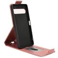 Sony Xperia 10 VIII Vertical Flip Case with Stand - Rose Gold