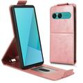 Sony Xperia 10 VIII Vertical Flip Case with Stand - Rose Gold