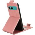 Sony Xperia 10 VIII Vertical Flip Case with Stand - Rose Gold