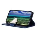 Sony Xperia 10 VIII Wallet Case with Stand - Blue