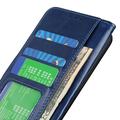 Sony Xperia 10 VIII Wallet Case with Stand - Blue