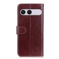 Sony Xperia 10 VIII Wallet Case with Stand - Brown
