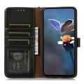 Sony Xperia 10 VIII Wallet Leather Case with RFID - Black
