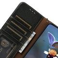 Sony Xperia 10 VIII Wallet Leather Case with RFID - Black